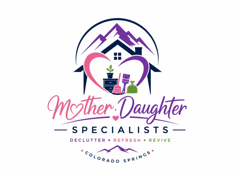 Mother Daughter Specialists logo design by giphone