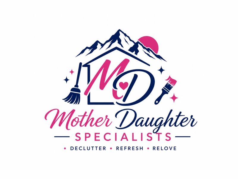 Mother Daughter Specialists logo design by giphone
