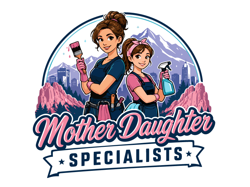 Mother Daughter Specialists logo design by Phantomonic