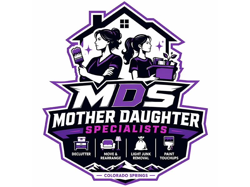 Mother Daughter Specialists logo design by F. Curtis