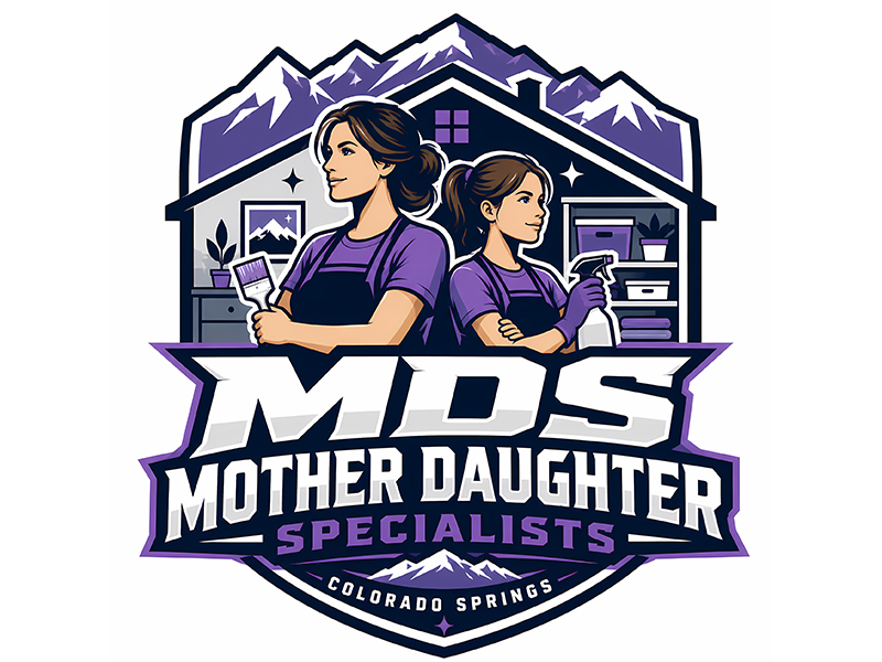 Mother Daughter Specialists logo design by F. Curtis