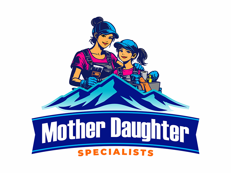 Mother Daughter Specialists logo design by gitzart