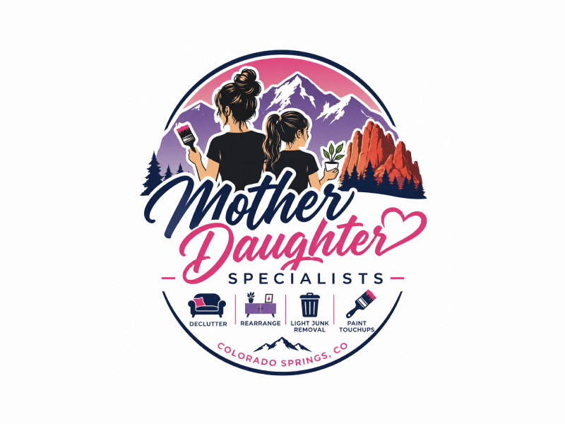 Mother Daughter Specialists logo design by Mr uink