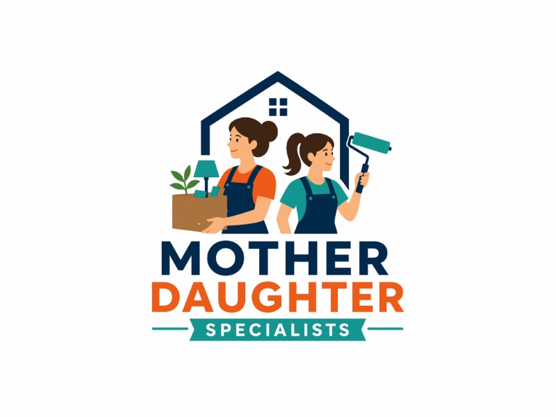 Mother Daughter Specialists logo design by anchorbuzz