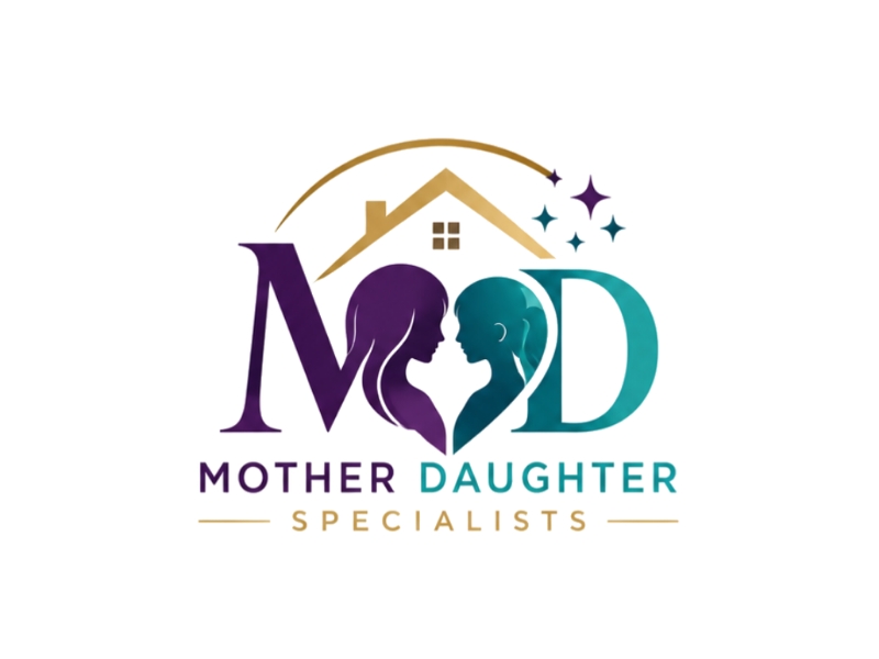Mother Daughter Specialists logo design by Queen D