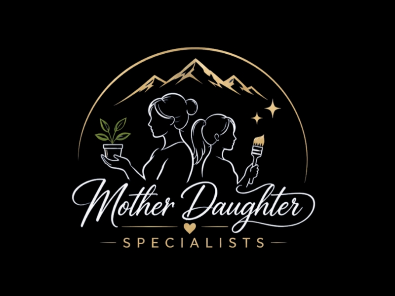 Mother Daughter Specialists logo design by Queen D