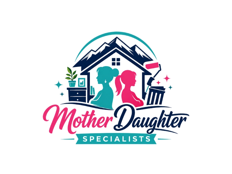 Mother Daughter Specialists logo design by Queen D