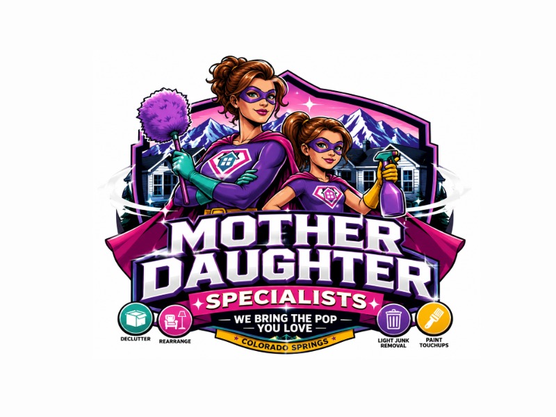 Mother Daughter Specialists logo design by grea8design