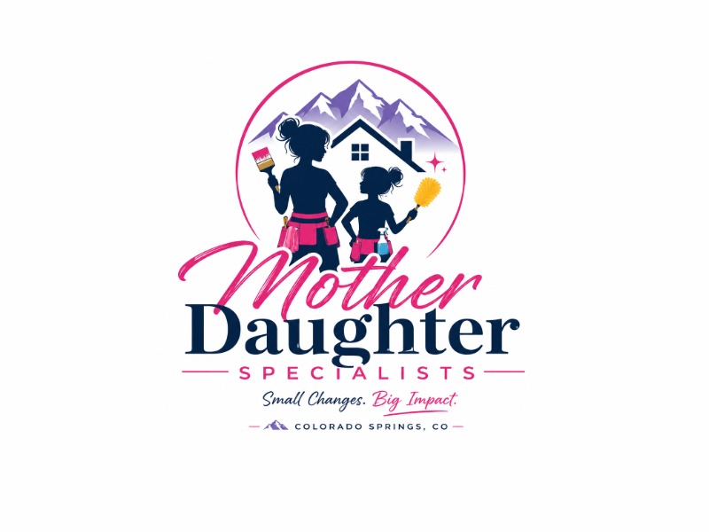 Mother Daughter Specialists logo design by grea8design