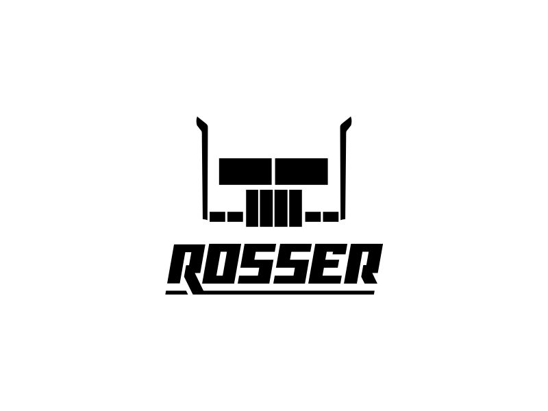 Rosser logo design by Zeratu