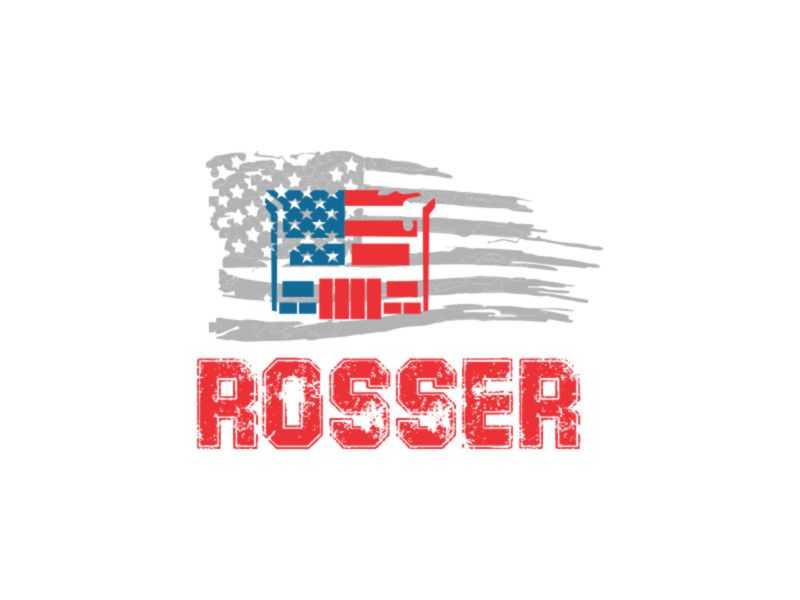 Rosser logo design by Diponegoro_