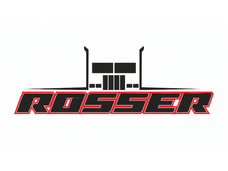 Rosser logo design by Girly