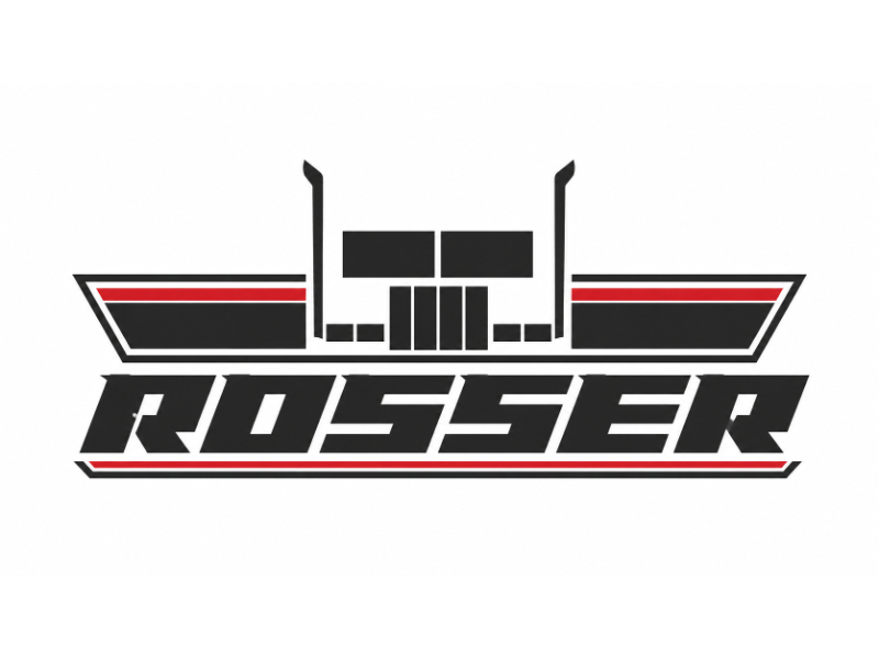 Rosser logo design by Girly