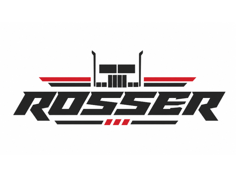 Rosser logo design by Girly