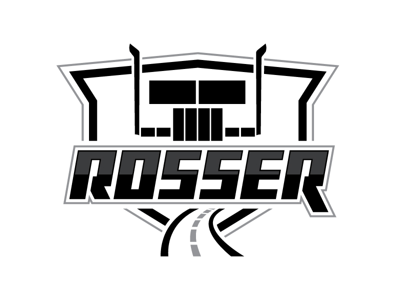 Rosser logo design by uttam