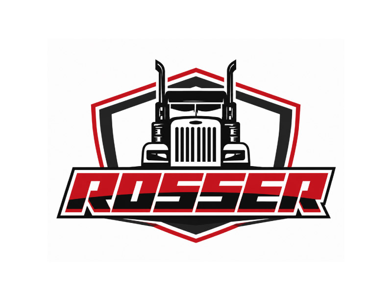 Rosser logo design by M Fariid