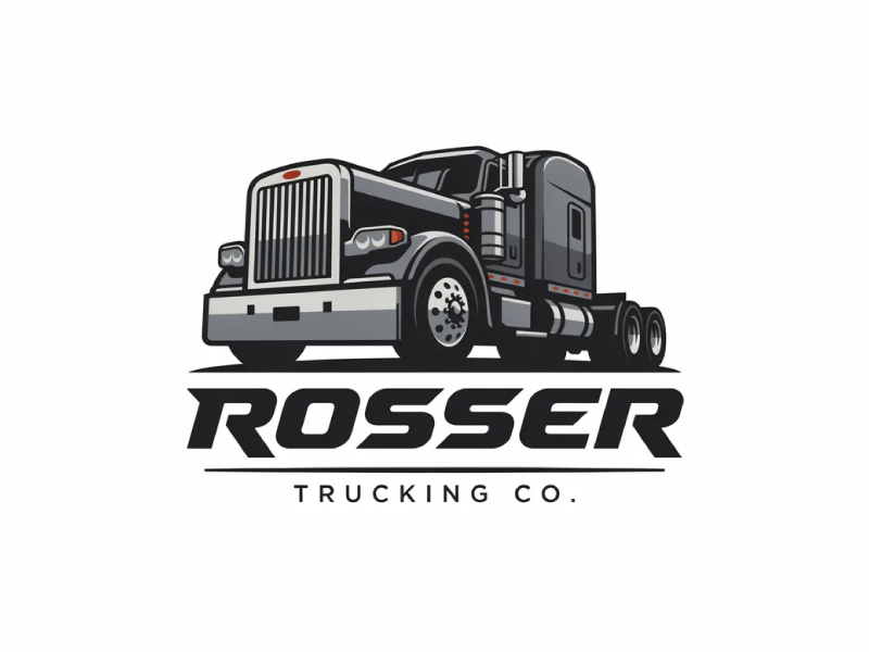 Rosser logo design by Poki