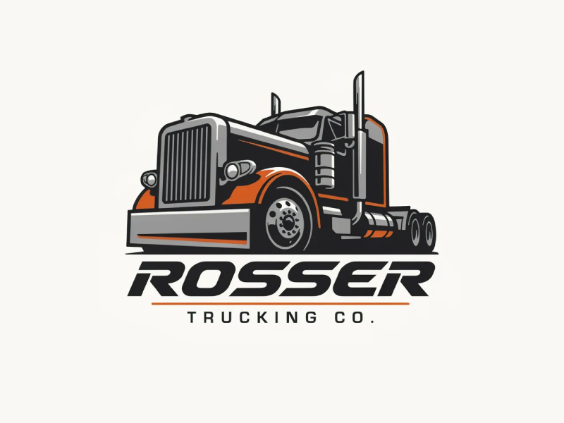 Rosser logo design by Poki