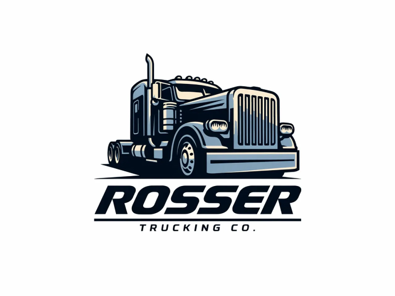 Rosser logo design by Poki