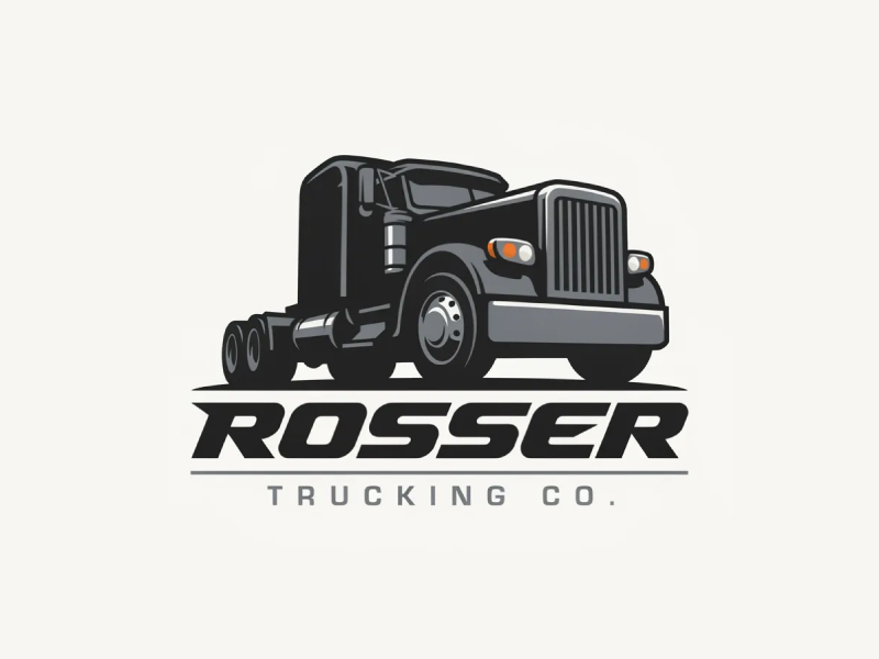 Rosser logo design by Poki