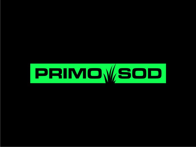 Primo Sod logo design by Neng Khusna