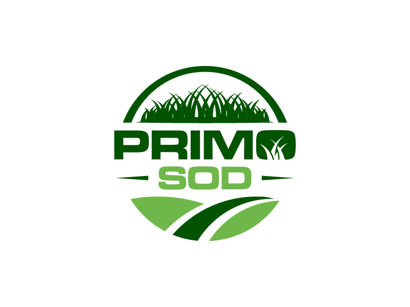 Primo Sod logo design by Yuda harv