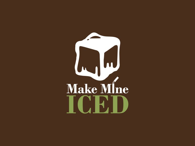 Make Mine Iced logo design by hopee
