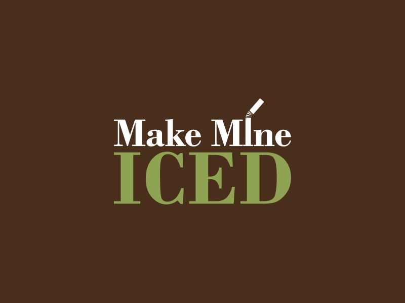 Make Mine Iced logo design by hopee