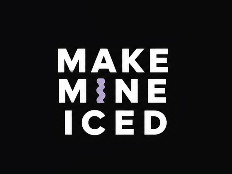 Make Mine Iced logo design by MarkindDesign