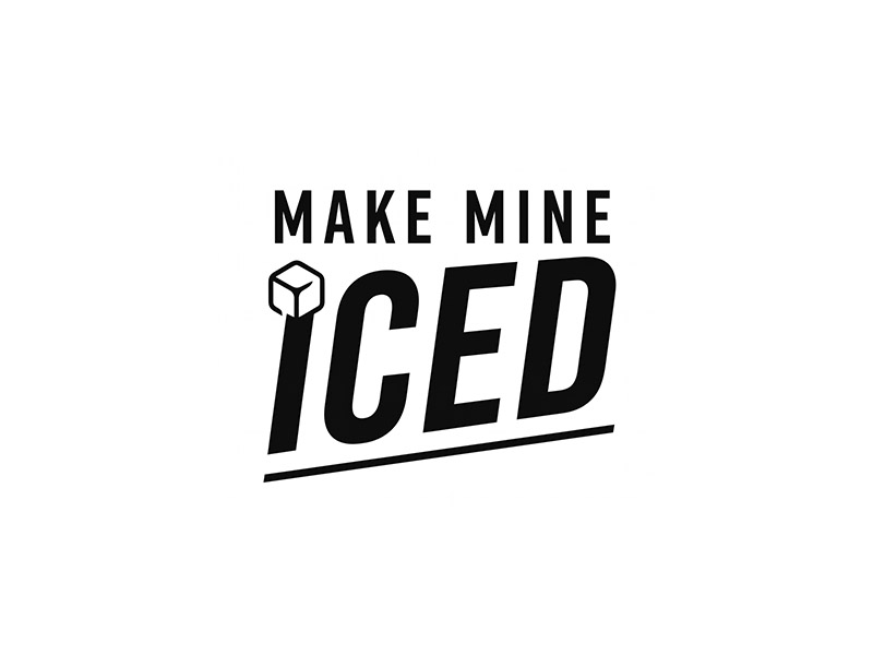 Make Mine Iced logo design by IamSoya