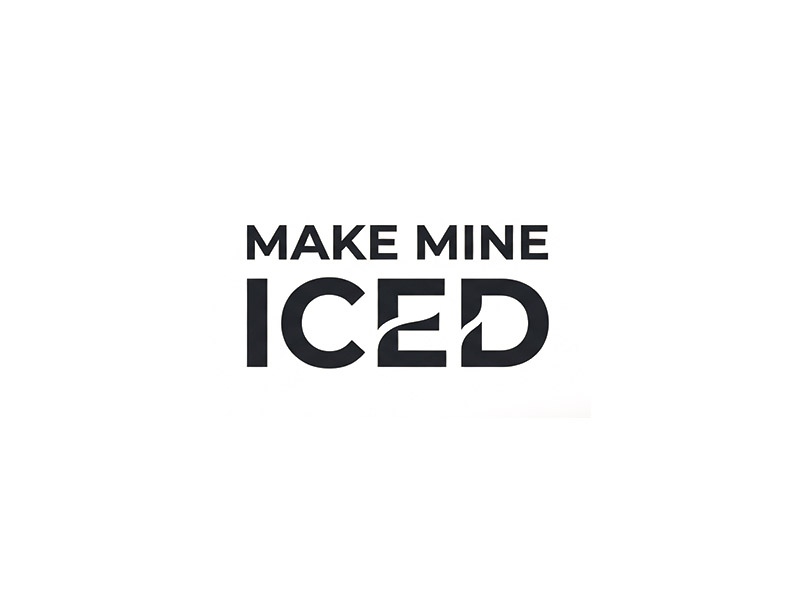 Make Mine Iced logo design by IamSoya