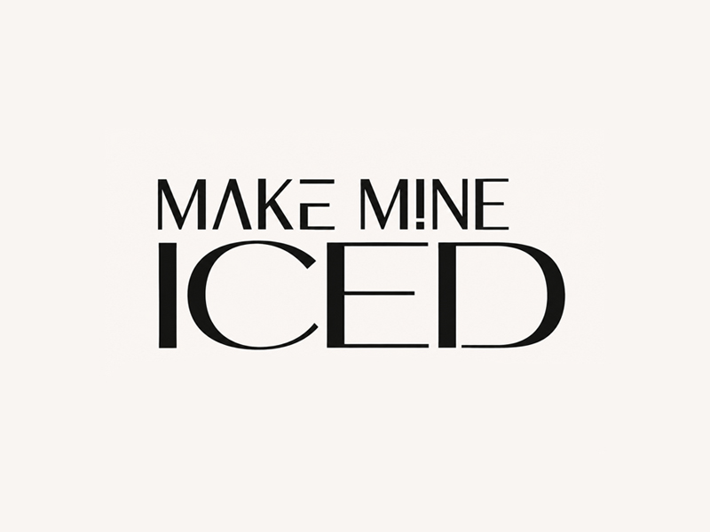 Make Mine Iced logo design by Suparna