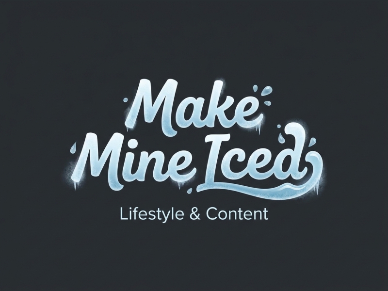 Make Mine Iced logo design by yoichi