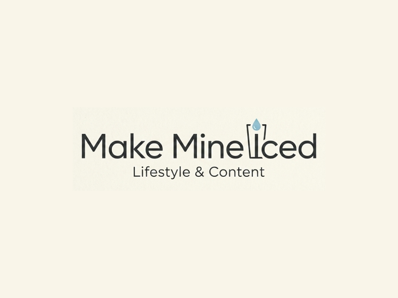Make Mine Iced logo design by yoichi