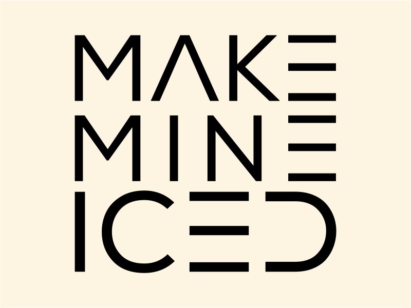Make Mine Iced logo design by cintoko