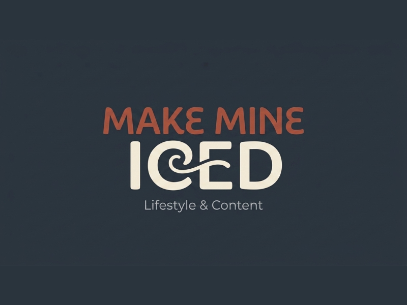 Make Mine Iced logo design by santrie