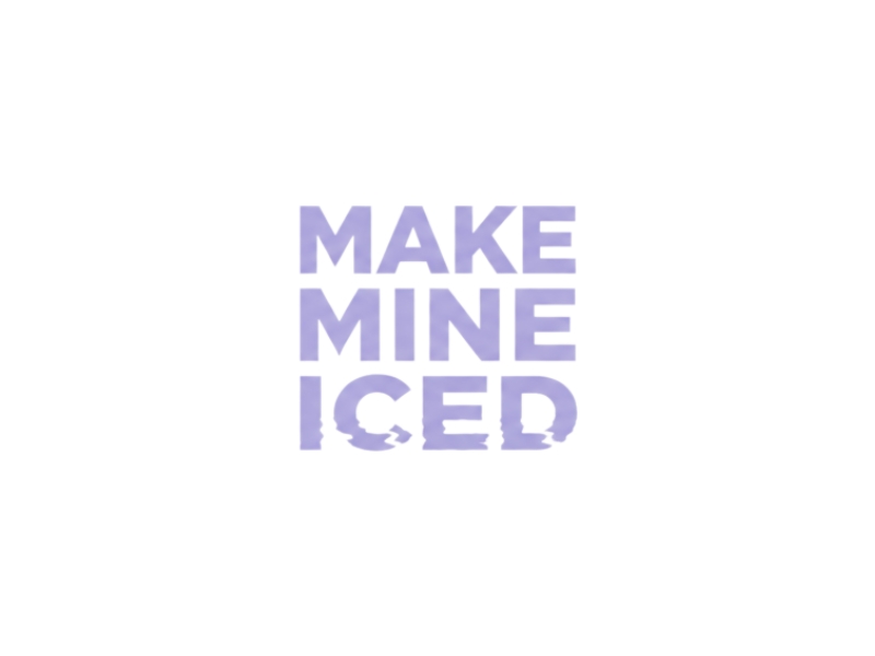 Make Mine Iced logo design by Michael Luutu