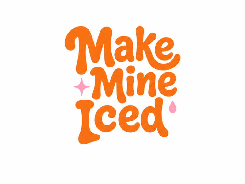 Make Mine Iced logo design by cwrproject