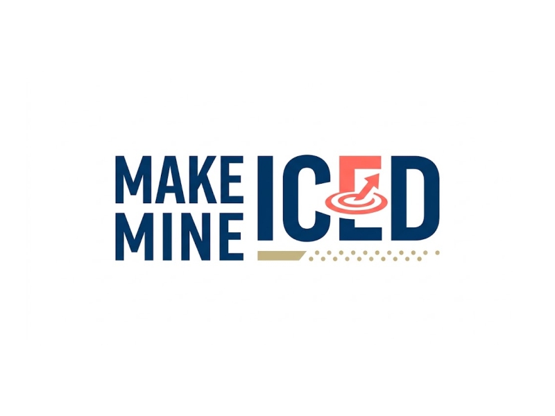 Make Mine Iced logo design by MREZ