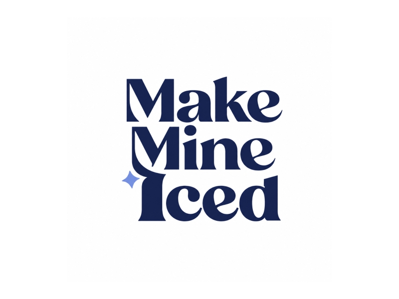 Make Mine Iced logo design by MREZ