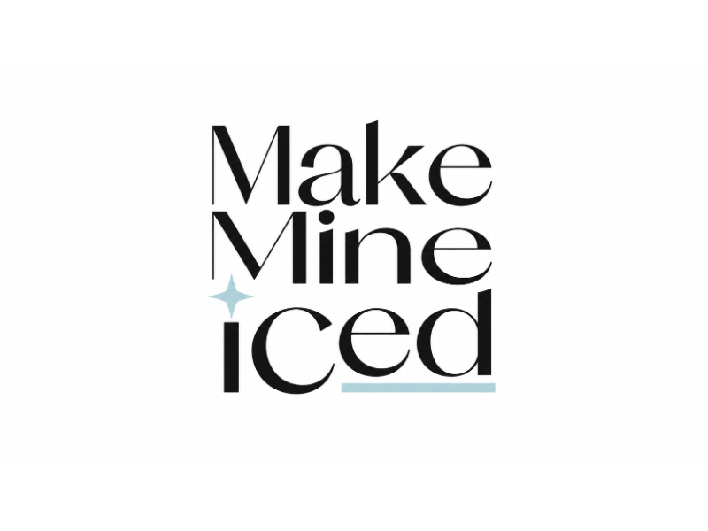 Make Mine Iced logo design by Girly
