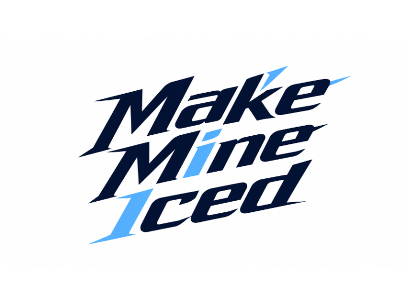 Make Mine Iced logo design by Girly