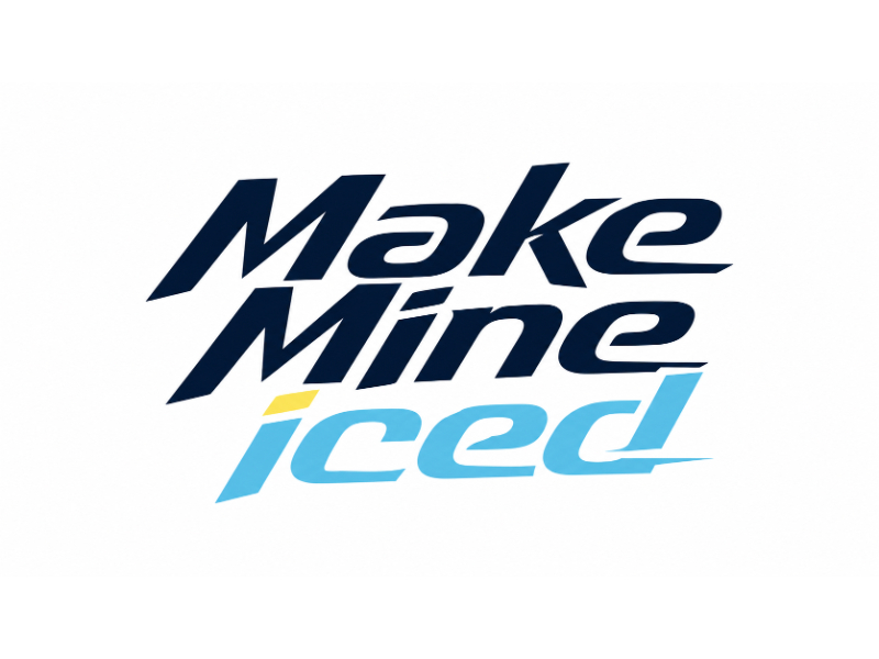 Make Mine Iced logo design by Girly