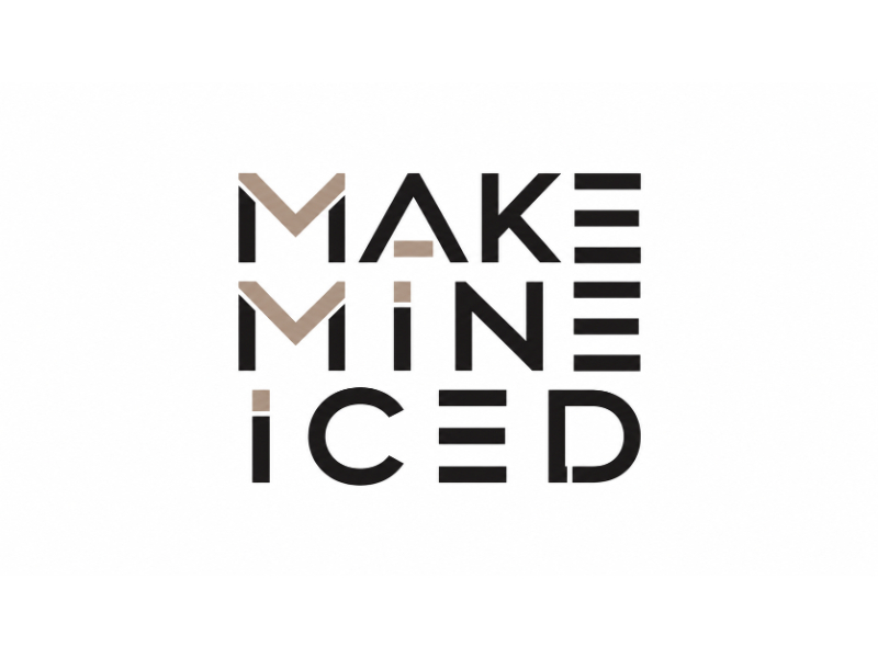 Make Mine Iced logo design by WooW