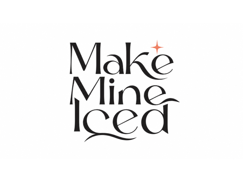 Make Mine Iced logo design by WooW