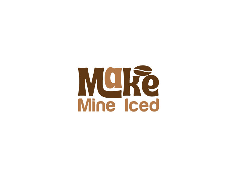 Make Mine Iced logo design by ansh