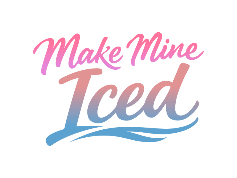 Make Mine Iced logo design by Bibek Nag