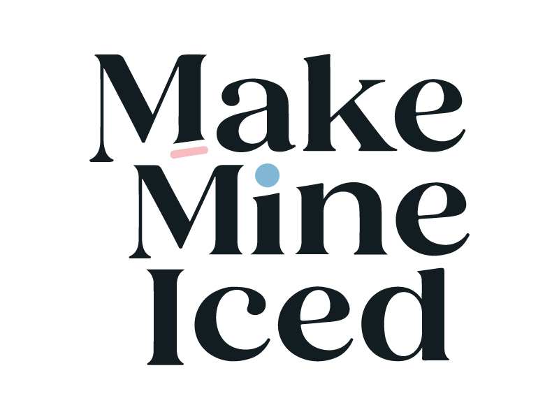 Make Mine Iced logo design by Bibek Nag