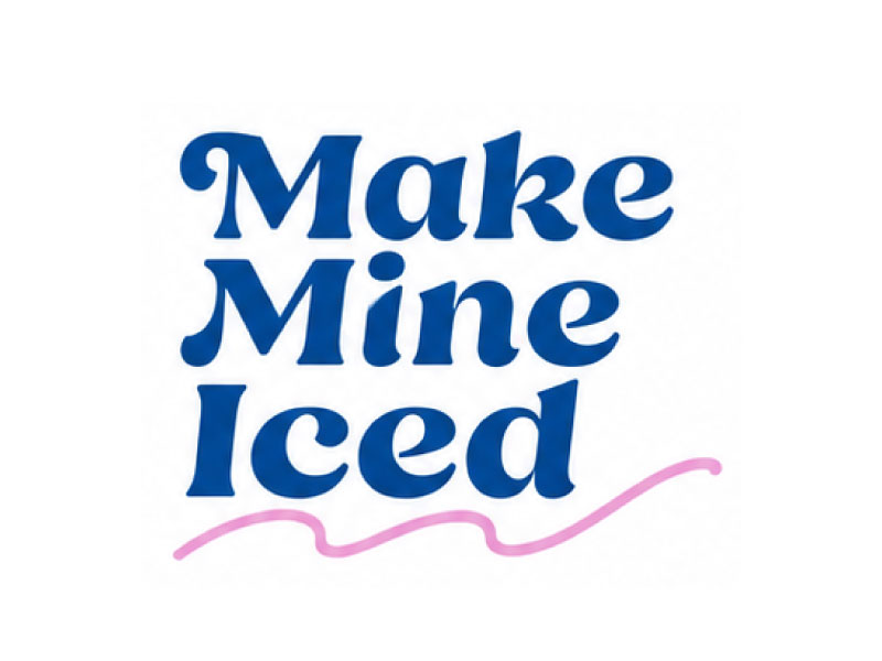 Make Mine Iced logo design by Anirban Maity