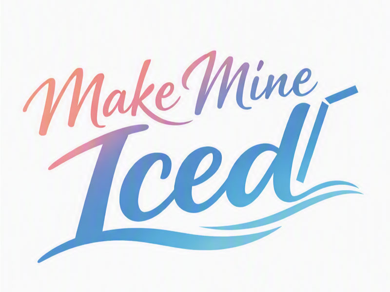 Make Mine Iced logo design by Anirban Maity